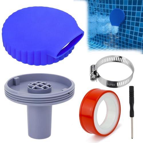 ZUZGO Pool Einlaufdüse 32mm Pool Düsen Pool Auslassdüse Ø32mm Einlaufdüse Pool Düse Auslass Ausströmer Zubehör