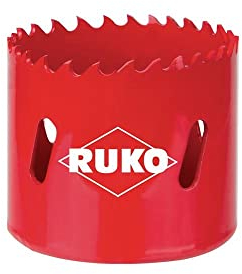 RUKO HSS-Bi-Metall Lochsäge variable Zahnung 64 x 38 mm - 106064