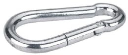 Karabinerhaken 8mm im Pack 6 Stück