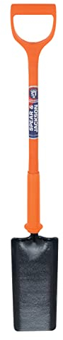 Spear & Jackson Isolierte Kabelschaufel, Kabelverlegung, Karbon-/Manganstahl, Polypropylen, Orange