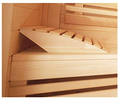 INFRAWORLD Kopfstütze Exklusiv aus Espe, 2-fach anwendbar, liegend oder schräg stehend, 1 Stück,B6614