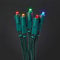 hellum Lichterkette 20 LED bunt Indoor 2,85 m Lichtlänge 1,5 m Zuleitung Deko Beleuchtung Garten Party 563252
