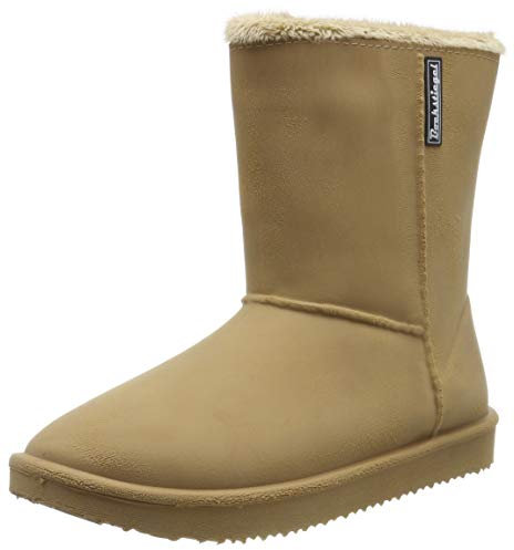 Bockstiegel Vanessa Woman, Gefütterte Damen Gummistiefel, 100% Wasserdicht, Farbe: Hellbraun, Größe: 42