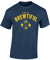 Bier T-Shirt : Life is Brewtiful - Geschenk für Bierliebhaber - Geschenke für Männer - Bier-Trinker - Craft-Beer - Oktoberfest - Brauer-Ei - Lustig - Fun - JGA - Saufen - Trinken, Denim Blau, XXL