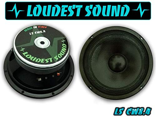 COPPIA Mid Woofer 20 cm Loudest Sound Professionali LS CW8.4 550 Watt spl audio Competition Seires 200mm