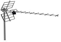 BU-117 Antena UHF, Canales 21/48, G = 15 dBi ALCAD
