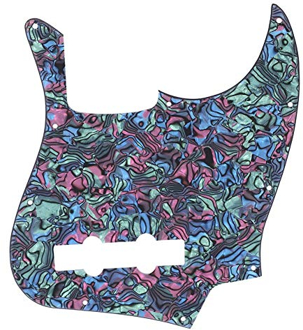 Vbestlife Jazz J Bass Pickguard, PK-66 Acryl Humbucker 10 Loch Modem Pickguard Humbucker Pickguard Ersatz