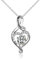 YFN Tochter Geburtstag Halskette Sterling Silber Anhänger Liebe Herz Schmuck Graduation Geschenk für Tochter Mädchen