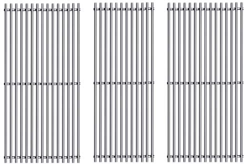 Dongftai (3er Pack 49,4 cm Edelstahl Grillrost Ersatzteile für Traeger 34 und Pit Boss Pellet Grills (Traeger 34 und Pit Boss 1000XL 1100pro Serie)