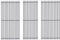 Dongftai (3er Pack 49,4 cm Edelstahl Grillrost Ersatzteile für Traeger 34 und Pit Boss Pellet Grills (Traeger 34 und Pit Boss 1000XL 1100pro Serie)