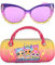 LOL Surprise Kids Sunglasses for Girls, Toddler Sunglasses with Kids Glasses Case (Pink)