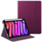 FINTIE Custodia per iPad Mini 7ª Gen 2024 (A17 Pro) / Mini 6ª Gen 2021 8,3 con Pencil Holder - [Multi-angli] Folio Pieghevole Cover Protettiva Case Auto Sveglia/Sonno, Viola