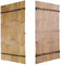 DE-Commerce Sichtschutz aus Bambus KISU Gartenzaun Bambuszaun 90x200 cm nature