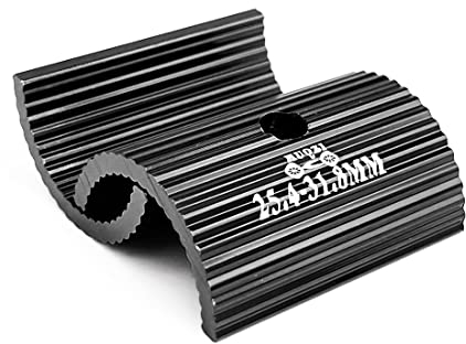 Saipor 2Stück Fahrradlenker Shim Spacer Bike Vorbau Shims Fahrrad Lenker Adapter Unterlegscheiben Aluminiumlegierung Lenkerhülse 25.4 auf 31.8 mm