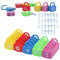 Apprentissage Serrures Alphabet Jouets Éducatifs Apprentissage Serrures Comptage avec Clés Jouets Ensemble Aides Pédagogiques Jeu Éducatif Jouet pour Enfants Filles Garçons(Alphabet unlock)