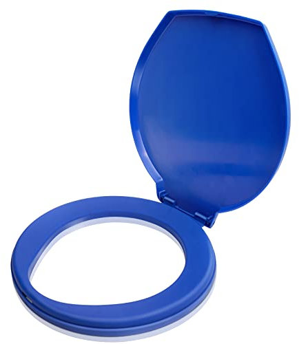 Portable Toilet Seat for 5 Gallon Bucket Emergency Outdoor Camping Snap on Luggable Loo Toilet Cover for Adults and Kids