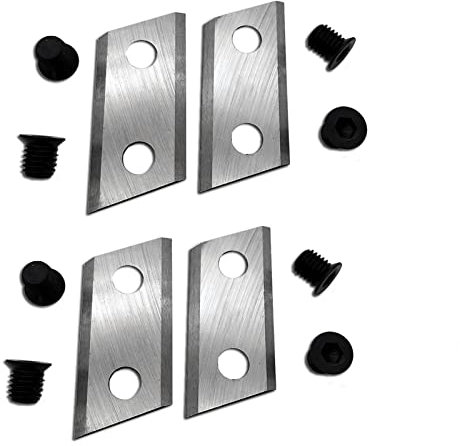LITAO-XIE, 2 Pair Garden Shredder Chipper Blades Knifes For Eco ES1600 For McCulloch MCS2001