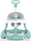 Twinky® Lauflernwagen mit Spielset & Bodenmatte - Robuste 4-fach verstellbare Vorschul-Lauflernhilfe Bordeaux Rot - Ideal als Gehhilfe für die ersten Schritte Ihres Kleinen (Mint Grün)