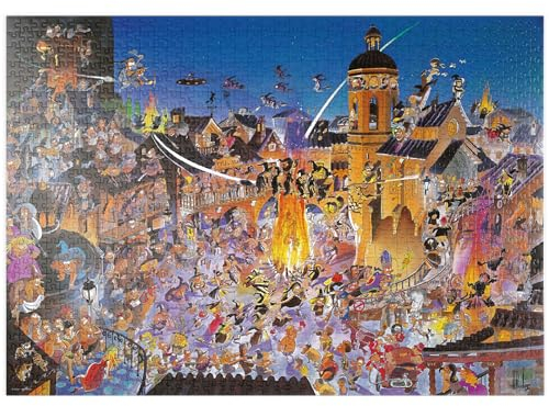 MyPuzzle Walpurgis Night - Hugo Prades - Premium 1000 Teile Puzzle - MyPuzzle Sonderkollektion von Heye Puzzle