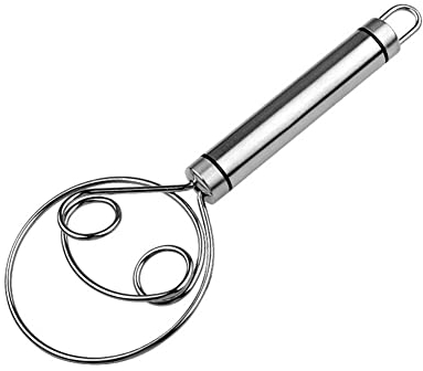 Wudaizhi Farine De Bricolage Fariner en Acier Inoxydable Farine De Pâte À Bobine Mélangeur Mélangeur Mélangeur Oeufs Batteur Practical Home Kitchen Cuisine Supplies