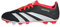 adidas Predator Club Flexible Ground Football Boots, Core Black/Cloud White/Solar Red, 5.5 UK Child