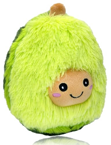 Avocado Kuscheltier, Avocado Plüschtier, 20CM Avocado Kissen, Kawaii Plush, Avocado Plüsch, Süße Avocado Stofftier, Plüschpuppen Spielzeug, Cute Plushies, für Sofa Rückenkissen, Hausdekoration