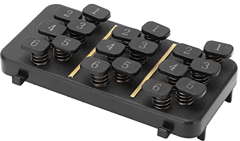 Guitar Aid Chord Tool, Clear Tone 110 Akkorde Gitarren-Lernsystem, Geschenk, Schmerzfrei, mit Tabelle für Anfänger Zum Training für den Unterricht