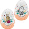 Sheepworld Eierbecher-Streuer-Set Motiv Schön | 4-teiliges Set, bestehend aus Salz- und Pfefferstreuer in Eierform und 2 passenden Eierbechern | Geschenk Ostern, Osternest, Osterdeko | 48511