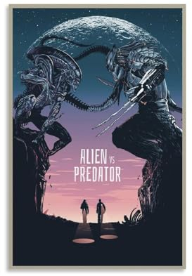 MUTYNE Alien Vs Predator Movie Poster Dekorative Malerei Leinwand Wandkunst Wohnzimmer Poster Schlafzimmer Malerei 08x12inch(20x30cm)