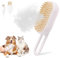 Katzen Dampfbürste,3-In-1 Katzenbürste Dampf, Steamy Brush Katze Cat, Cat Steamer Katzenbürste, Tierhaarbürste Fellbürste Katzen Massagebürste Beseitigen Sie Fliegende Haare für Katze und Hund