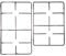 FIGEVIDA Kit 2 Griglie per cucina piano cottura 4 fuochi a gas serie BH 40 - FH 40 - MH 40 - P3664/KIT per NARDI