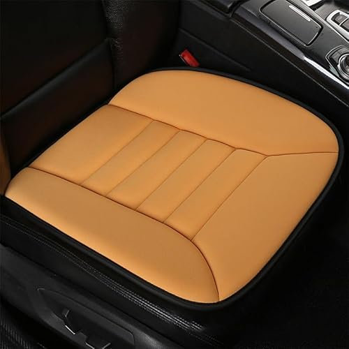 1 Stück Vordersitze Sitzkissen Auto Sitzschoner Memory Schaum Sitzauflage Weich rutschfest Gegen Schwitzen Autositzkissen für Mercedes B-Klasse W247 2019-2024, Autozubehör,Orange