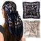 vimate Satinschal für Haarwickel in r Nacht-Damen 35 Quadrat Sei Gefühl Haar Schlafen Kopf Wrap Schal für Damen (2 Pack-N)
