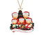Personalisiert Weihnachtsanhänger mit Gravur von Namen und Text, Baumschmuck Weihnachten, Weihnachtsdeko Holz Weihnachtsbaum Anhänger Weihnachtsdekoration für Zuhause 2024 (5 Name)