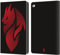 Head Case Designs Licenza Ufficiale AC Milan Logo Grafica Custodia Portafoglio in Pelle Compatibile con Apple iPad Air 2 (2014)