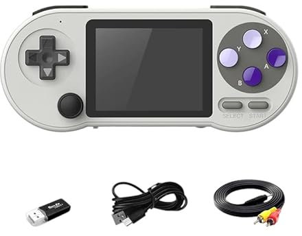 Consola Retro Portátil IPS 3 Pulgadas 6000 Juegos Integrados Compatible con SFC FC GBA GB MAME SEGAS Pantalla Clara Nitidez Superior Tecnología Type-C Ligera Compacta Ideal para Viajes