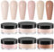 EBANKU 6PCs Acrylic Nail Powder Set, French Dip Powder Multi Color Profession Powder for Nail Extension