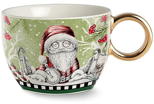 Egan Tazza Colazione Natalizia Babbo Natale, con Una capacità di 530 ml. La referenza è: 120115