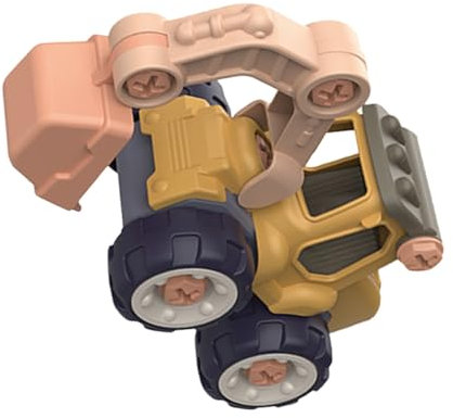 BRIGHTFUFU 1 Set DIY Baustellenfahrzeug Abnehmbarer Bulldozer Mit Schrauben Ingenieurfahrzeug Zum Zusammenbauen Kreatives Lernspielzeug Für Jungen Und ädchen Ab 3 Jahren