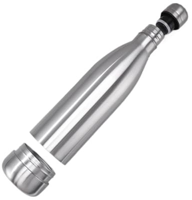 Coffre-fort à clés extérieur, Coffre-fort secret caché en acier for bouteille d'eau, tirelire, cachette secrète, compartiment de rangement for cartes, clés, argent liquide , pour l'école de garage à d