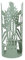 BRANDANI 51746 Portabicchieri Cactus, Verde, Metal, 8x20h cm