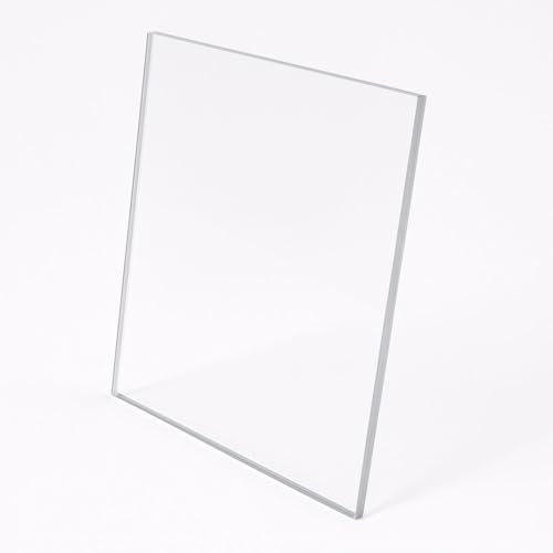 GOYAPRINT Metacrilato Transparente 5mm Plancha Acrílico A4 21x29,7cm 1 Ud | Lámina Rígida para Manualidades, Decoración y Bricolaje | Uso Interior y Exterior, Resistente