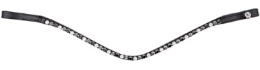 Waldhausen Stirnband X-Line Glam, schwarz, schwarz/weiß/grau, PON