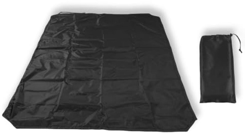 Bolsa protectora para portaequipajes de techo,cubierta contra lluvia polvo | Bolsa impermeable con cordón ajustable, compatible con coches con o sin barras de techo, plegable para viajes y camping