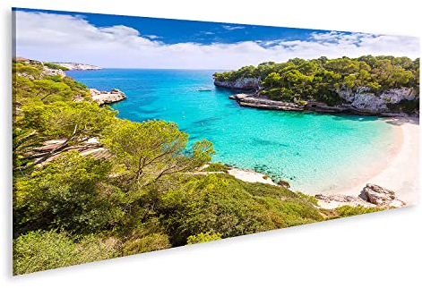 islandburner Bild auf Leinwand Mallorca Cala Llombards Santanyi Strand In Mallorca Balearen Spanien Bilder Wandbilder Poster