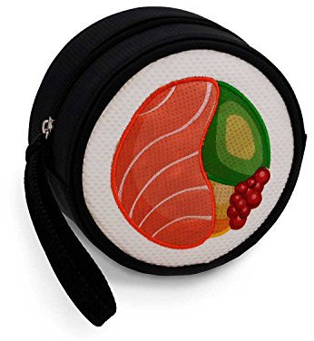 Oh My Pop! Maki-Sushi Geldbörse, Schwarz