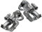 Frankberg 2x Brake Caliper Disc Brake Rear Axle Left Right Compatible with Mondeo II Turnier BNP 1.8TD 1.8i 2.0i 2.5 24V 2.5 ST200 Replace# 1044229 1044230
