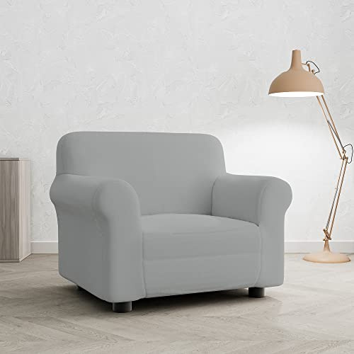 Sogni e capricci CD-PR-GRIGIO CHIARO-1P “Pretty” Sofa Abdeckung, Hell grau, 1 Platz