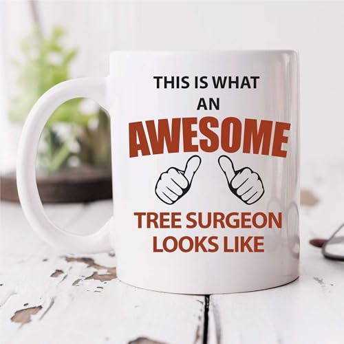 60 Second Makeover Limited Awesome Tree Surgeon Mug Birthday Christmas Cup Fathers Day Binman