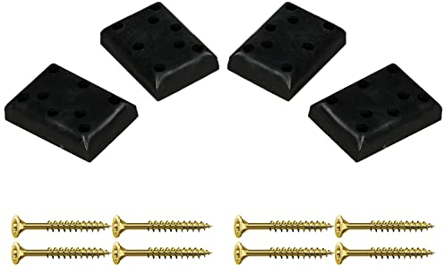 Strandkorb PE Gleiter 4er Set